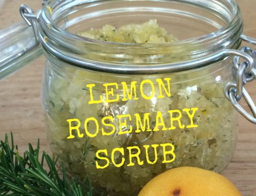 Homemade Lemon Rosemary Scrub – Give your Summer Skin a Boost!